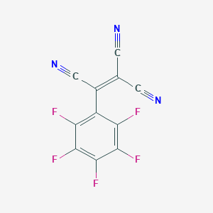 (Pentafluorophenyl)ethene-1,1,2-tricarbonitrile