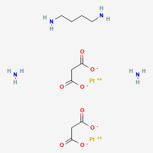 azane;butane-1,4-diamine;platinum(2+);propanedioate