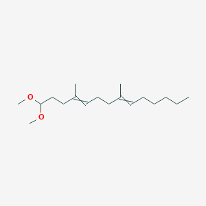 1,1-Dimethoxy-4,8-dimethyltetradeca-4,8-diene