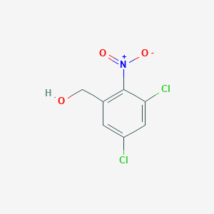 molecular formula C7H5Cl2NO3 B1429119 (3,5-二氯-2-硝基苯基)甲醇 CAS No. 1267952-21-5