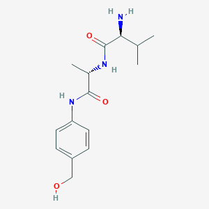 molecular formula C15H23N3O3 B1429121 Val-Ala-PAB CAS No. 1343476-44-7