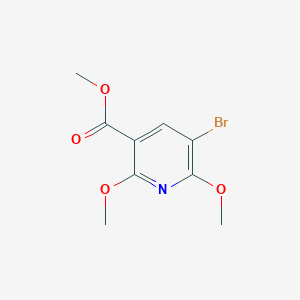 molecular formula C9H10BrNO4 B1429124 Methyl 5-bromo-2,6-dimethoxynicotinate CAS No. 1202163-46-9