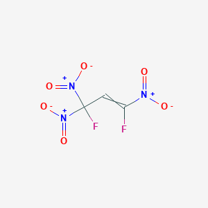 1,3-Difluoro-1,3,3-trinitroprop-1-ene