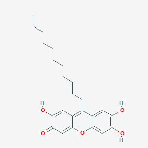 2,6,7-Trihydroxy-9-undecyl-3H-xanthen-3-one