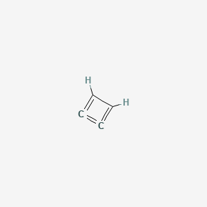 molecular formula C4H2 B14291266 Cyclobut-1-en-3-yne CAS No. 114251-99-9