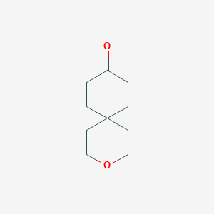 molecular formula C10H16O2 B1429127 3-氧杂螺[5.5]十一烷-9-酮 CAS No. 1159280-53-1