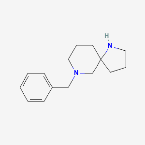 molecular formula C15H22N2 B1429128 7-Benzyl-1,7-diazaspiro[4.5]decane CAS No. 1086395-20-1