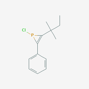 1-Chloro-2-(2-methylbutan-2-yl)-3-phenyl-1H-phosphirene