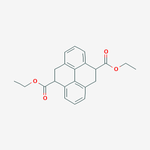 4,9-Pyrenedicarboxylic acid, 4,5,9,10-tetrahydro-, diethyl ester