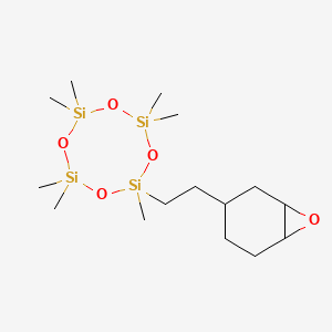 3-[2-(2,4,4,6,6,8,8-Heptamethyl-1,3,5,7,2,4,6,8-tetroxatetrasilocan-2-yl)ethyl]-7-oxabicyclo[4.1.0]heptane