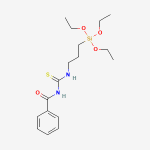 N-((3-(triethoxysilyl)propyl)carbamothioyl)benzamide