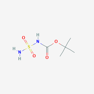 molecular formula C5H12N2O4S B142915 叔丁基氨基磺酰氨基甲酸酯 CAS No. 148017-28-1