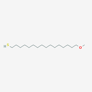 molecular formula C17H36OS B14291518 16-Methoxyhexadecane-1-thiol CAS No. 115422-11-2