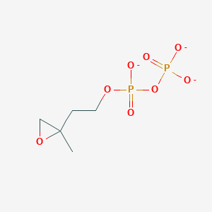 [2-(2-Methyloxiran-2-yl)ethoxy-oxidophosphoryl] phosphate