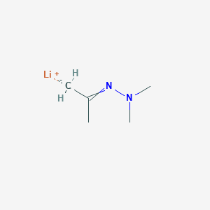 lithium;N-methyl-N-(propan-2-ylideneamino)methanamine