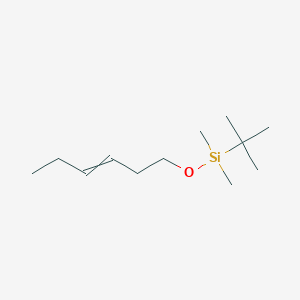 tert-Butyl[(hex-3-en-1-yl)oxy]dimethylsilane