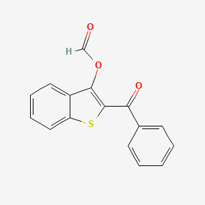 2-Benzoyl-1-benzothiophen-3-yl formate