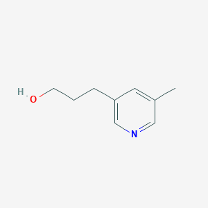 molecular formula C9H13NO B1429171 3-(5-甲基吡啶-3-基)丙醇 CAS No. 1201042-56-9