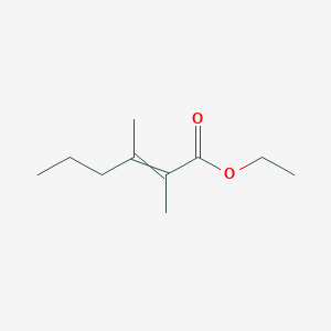 Ethyl 2,3-dimethylhex-2-enoate