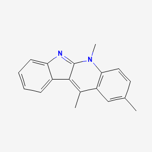 2,5,11-Trimethyl-5H-quinindoline