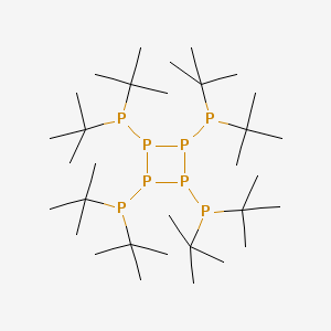 1,4-Bis(di-tert-butylphosphanyl)-2,3-bis(di-tert-butylphosphanyl)tetraphosphetane