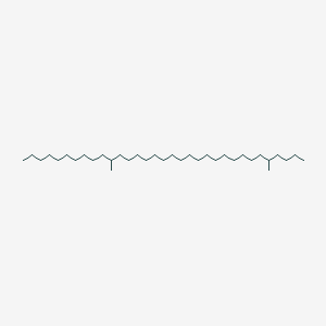 molecular formula C35H72 B14291798 5,23-Dimethyltritriacontane CAS No. 121691-02-9