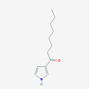 1-Octanone, 1-(1H-pyrrol-3-yl)-