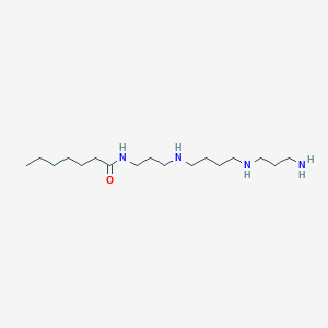 Heptanamide, N-[3-[[4-[(3-aminopropyl)amino]butyl]amino]propyl]-