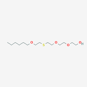 3,6,12-Trioxa-9-thiaoctadecan-1-ol