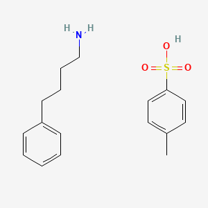 4-Methylbenzenesulfonic acid;4-phenylbutan-1-amine