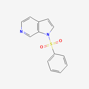 B1429193 1-(Phenylsulfonyl)-1H-pyrrolo[2,3-c]pyridine CAS No. 867034-27-3