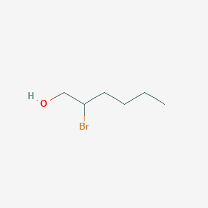 molecular formula C6H13BrO B14291954 1-Hexanol, 2-bromo- CAS No. 112586-72-8