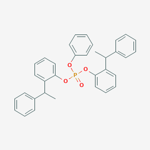 Phenyl bis[2-(1-phenylethyl)phenyl] phosphate