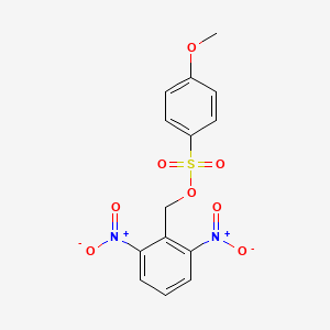 (2,6-Dinitrophenyl)methyl 4-methoxybenzene-1-sulfonate