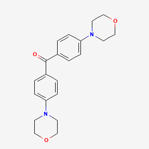 Bis[4-(morpholin-4-yl)phenyl]methanone