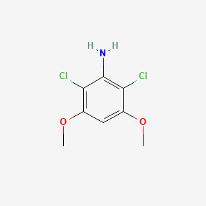 molecular formula C8H9Cl2NO2 B1429204 2,6-二氯-3,5-二甲氧基苯胺 CAS No. 872509-56-3