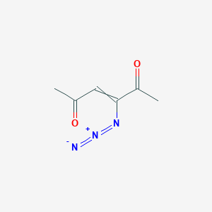 3-Azidohex-3-ene-2,5-dione