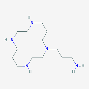 3-(1,4,8,11-Tetraazacyclotetradecan-1-YL)propan-1-amine