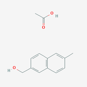 Acetic acid;(6-methylnaphthalen-2-yl)methanol