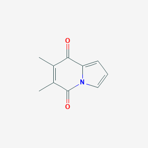 6,7-Dimethylindolizine-5,8-dione