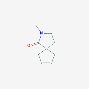 2-Methyl-2-azaspiro[4.4]non-7-EN-1-one