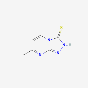 7-Methyl[1,2,4]triazolo[4,3-a]pyrimidine-3(2H)-thione