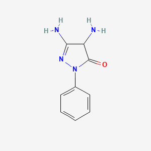 4,5-Diamino-2-phenyl-2,4-dihydro-3H-pyrazol-3-one