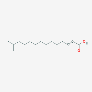 molecular formula C15H28O2 B14292167 13-Methyltetradec-2-enoic acid CAS No. 115730-93-3