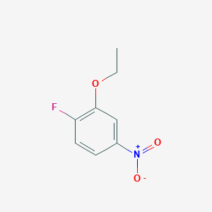 molecular formula C8H8FNO3 B1429217 2-Ethoxy-1-fluoro-4-nitrobenzene CAS No. 1093656-34-8