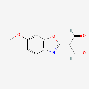 (6-Methoxy-1,3-benzoxazol-2-yl)propanedial