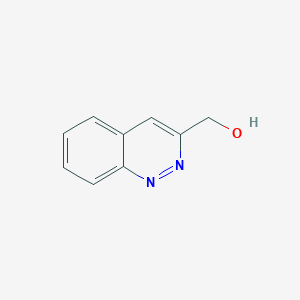 molecular formula C9H8N2O B1429219 3-Cinnolinemethanol CAS No. 1056894-33-7