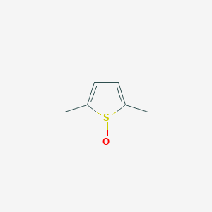 molecular formula C6H8OS B14292215 2,5-Dimethylthiophene 1-oxide CAS No. 127091-20-7