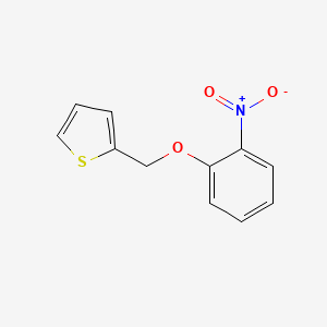 2-[(2-Nitrophenoxy)methyl]thiophene