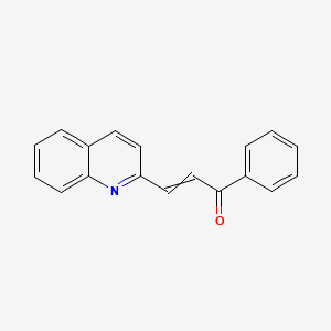 1-Phenyl-3-(quinolin-2-yl)prop-2-en-1-one